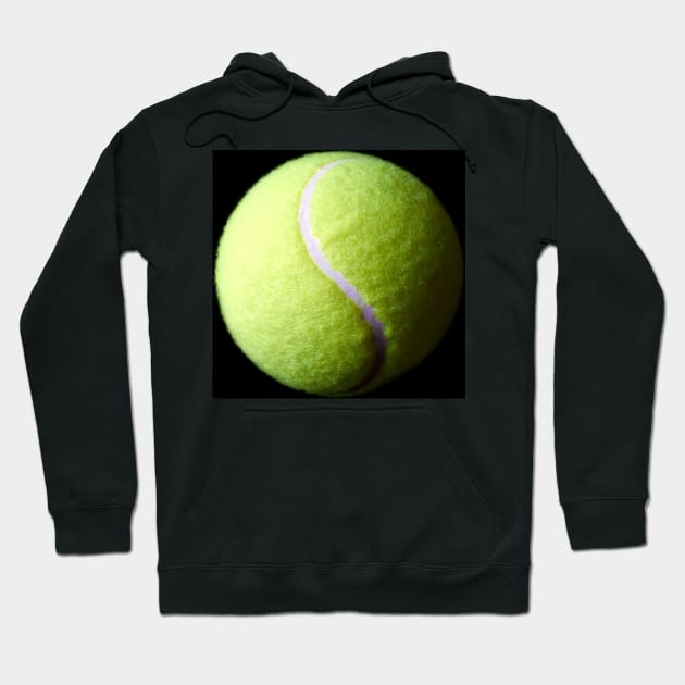 Tennis Ball Hoodie by adrianbrockwell